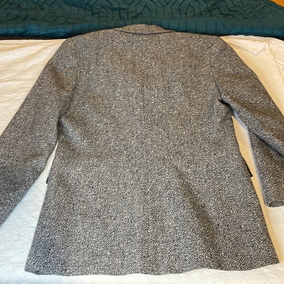 Vintage Pendleton Wool Jacket Blazer 8 Women’s Black Gray Grey - Picture 10 of 13